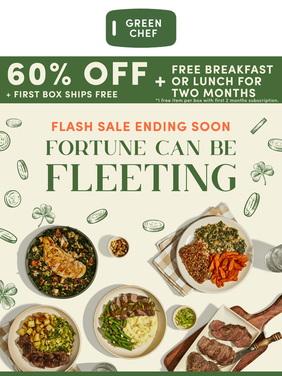60% off at the end of the 🌈