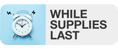 Price reductions, while supplies last.