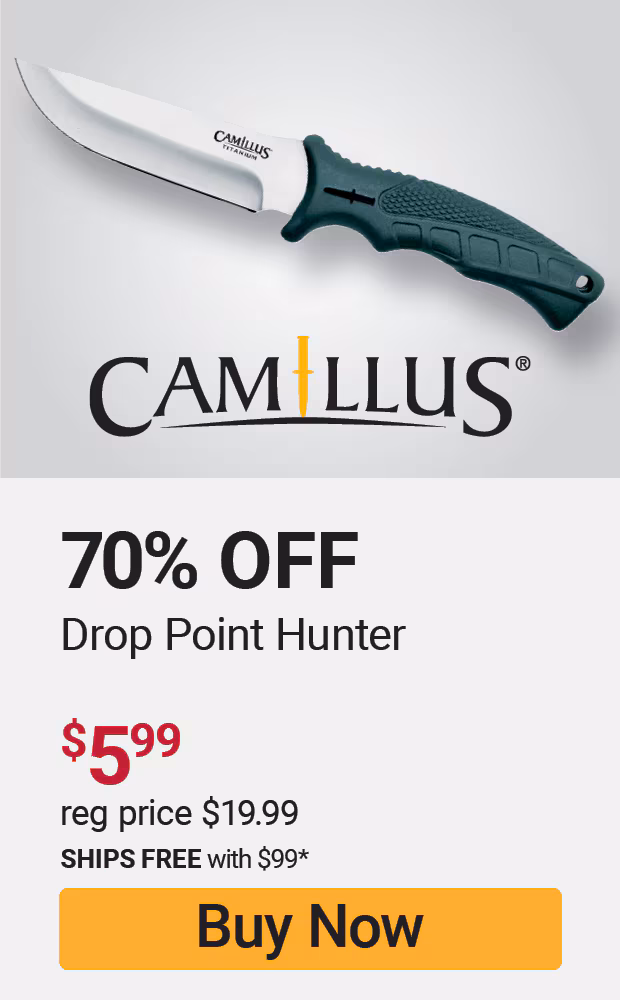Camillus Drop Point Hunter