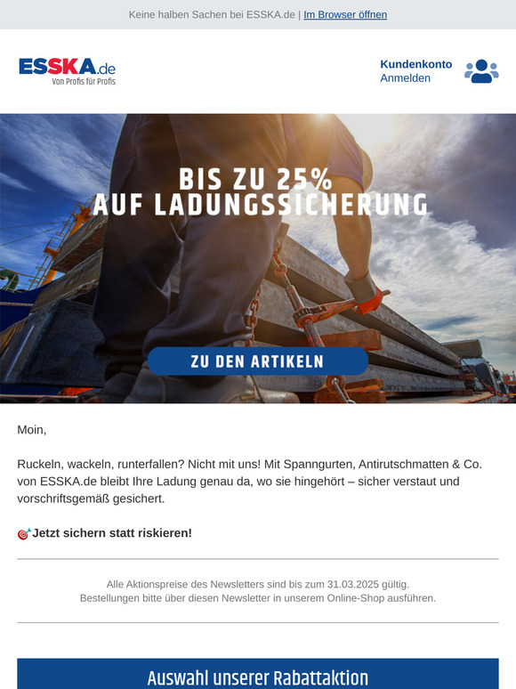 🚛Sicher ist sicher – Ladungssicherung leicht gemacht!