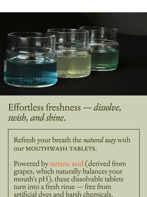 Effortless freshness –
