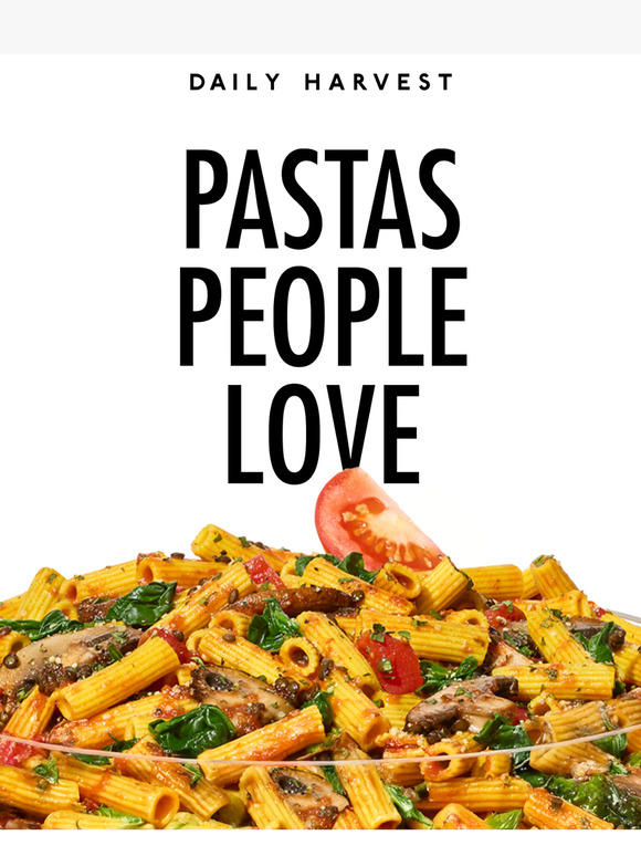 15% off our DELICIOUS pastas