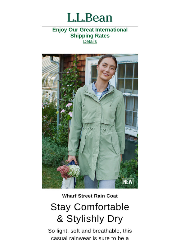 Wharf Street Coat: Light. Comfy. Rain Ready.