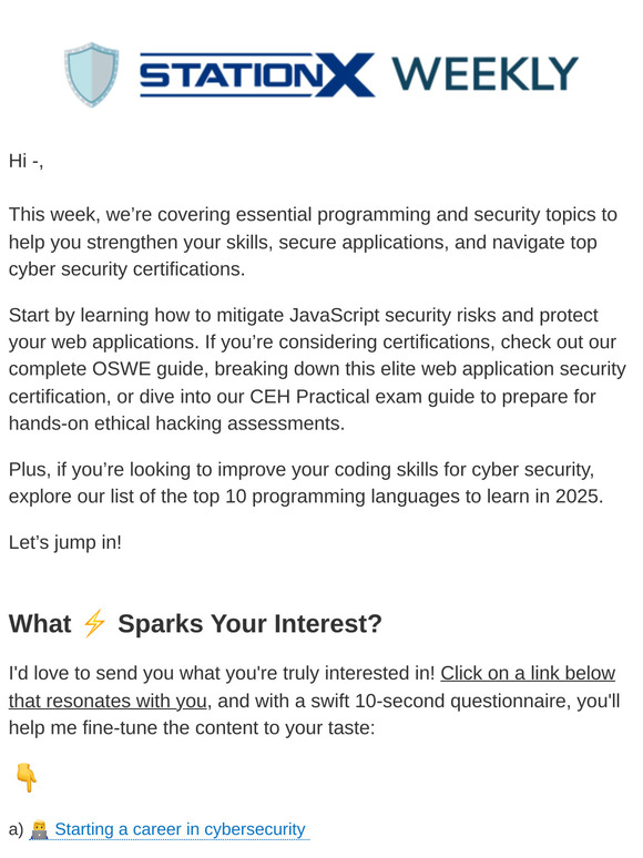 🛡️ Top 10 JavaScript Security Vulnerabilities