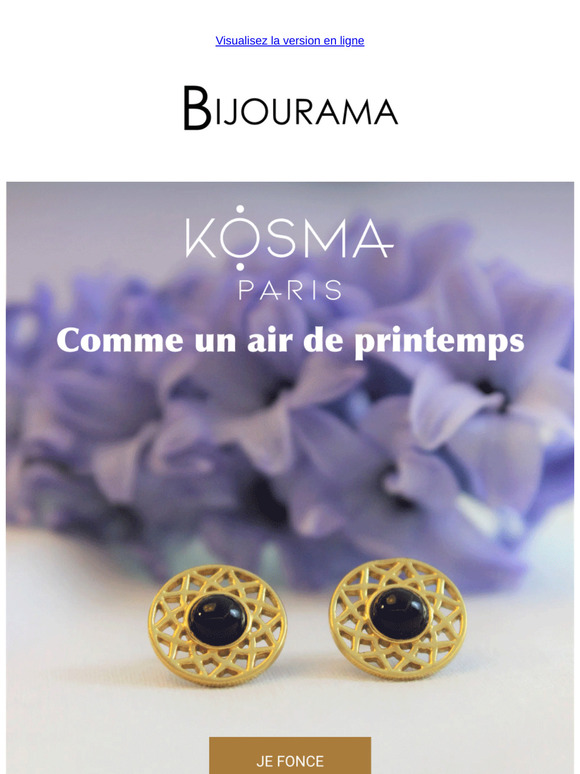 Kosma Paris : bijoux fleuris à petit prix