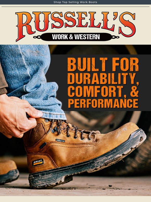 🥾 Tough Jobs Call for Tough Boots