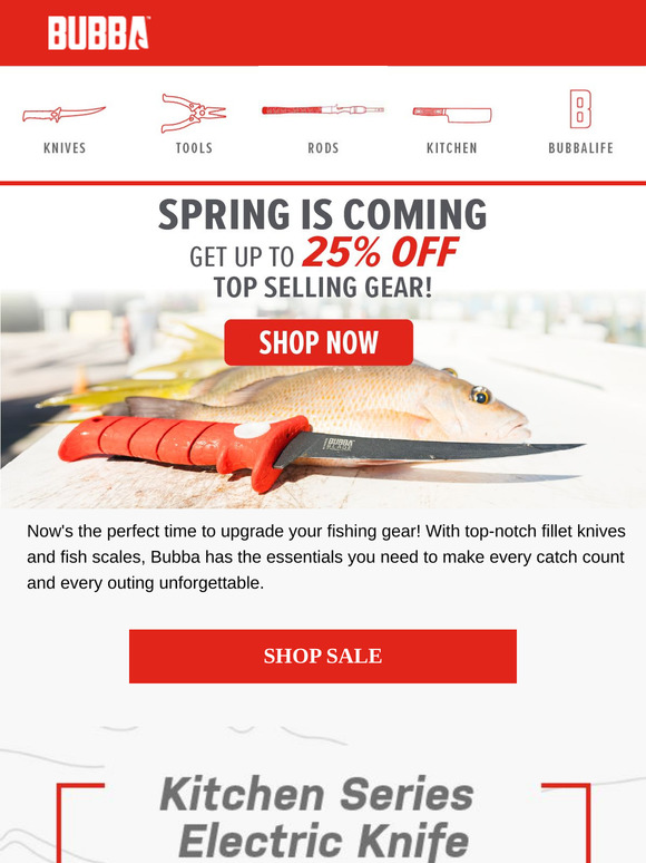 Gear Up for Your Next Big Catch! Save Up to 25%