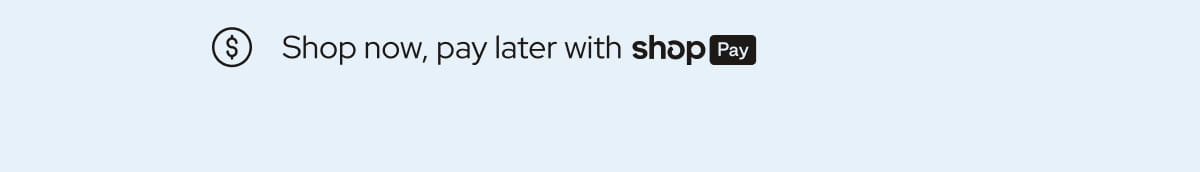 Shop now, pay later with afterpay