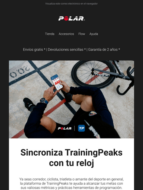Sincroniza TrainingPeaks con tu reloj