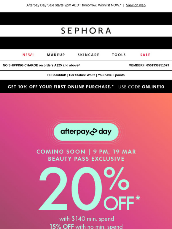 Want 20% Off? 🧡