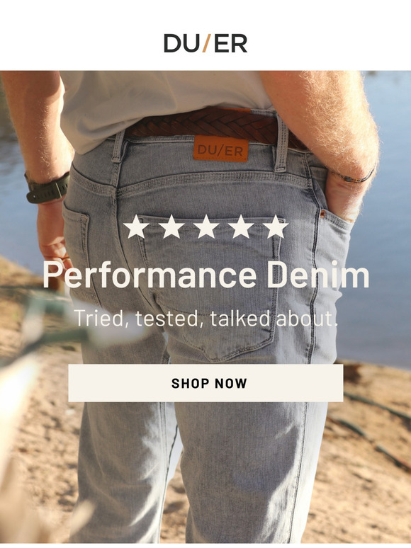 "Most comfortable pair of jeans I've owned."