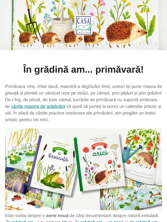 Primăvara în grădină