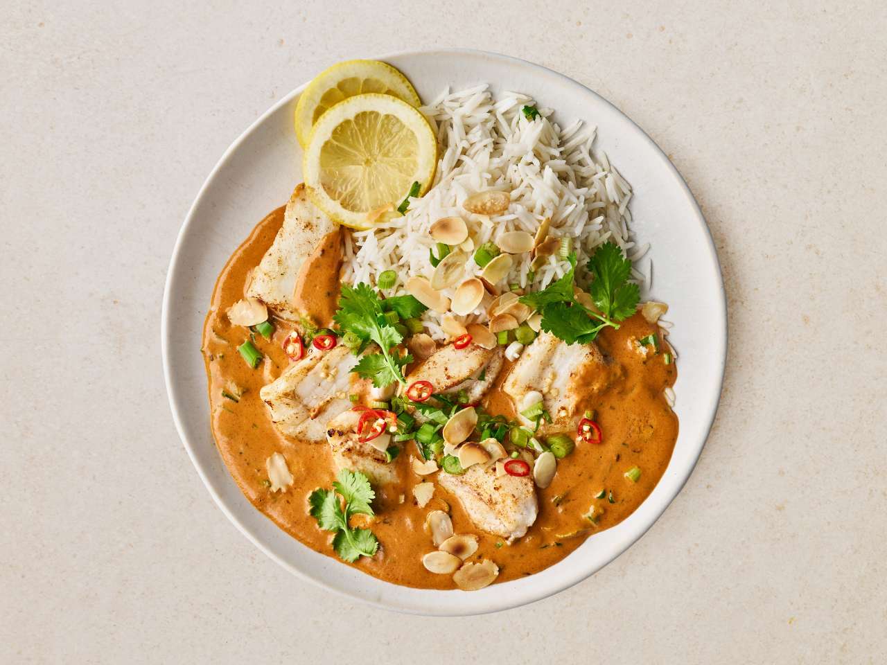Spicy Seeteufel Korma
