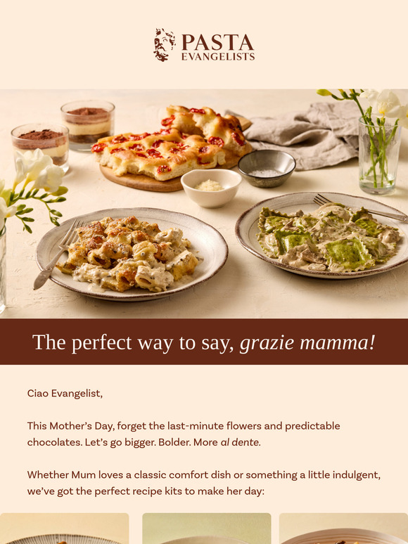 Evangelist, treat your Mamma this Mother's Day...