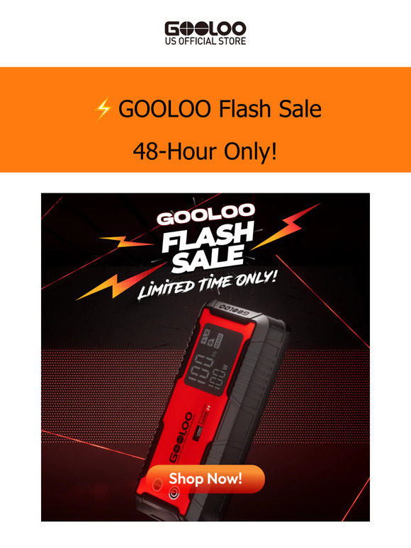 🔥GOOLOO Flash Sale-GT4000S