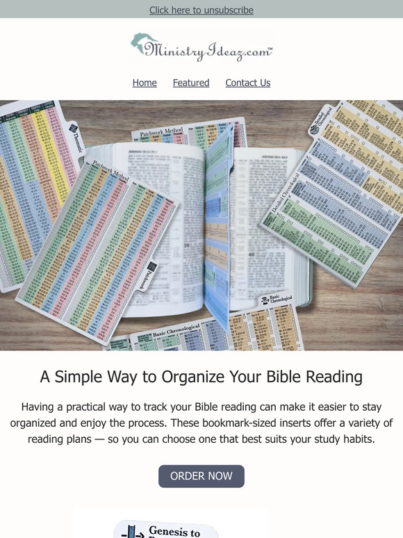 Track and Plan Your Bible Reading