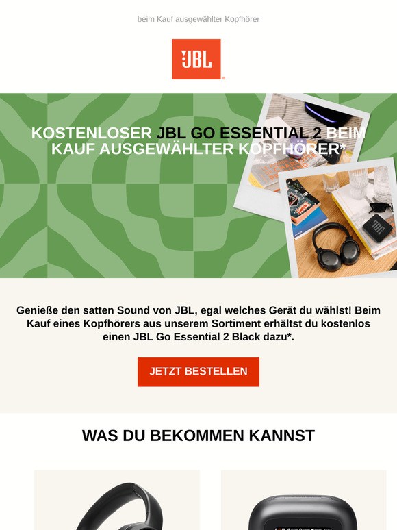 Kostenloser JBL Go Essential 2