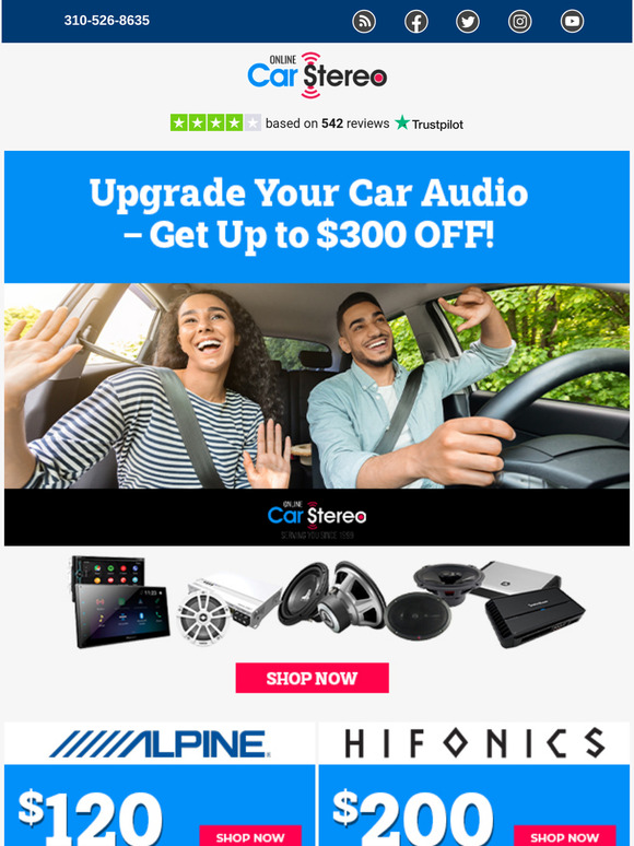 Say Goodbye to Weak Sound - Upgrade & Save up to $300 OFF Today!
