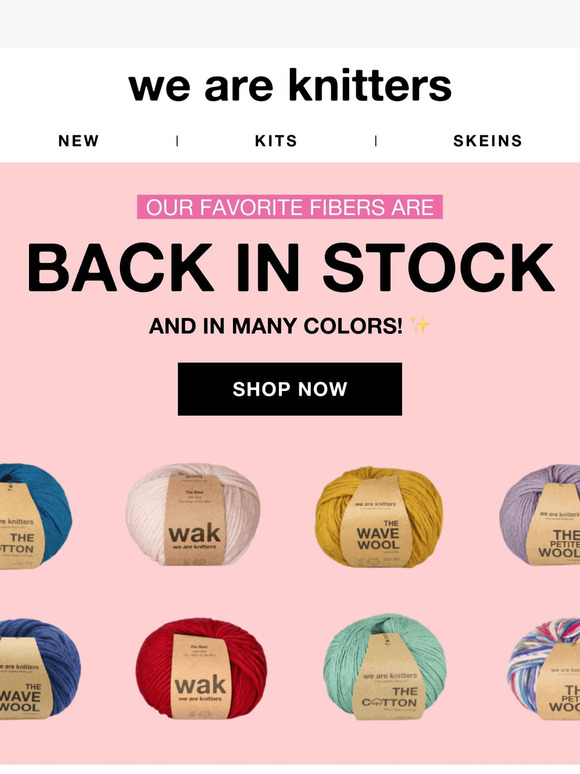 BACK IN STOCK ❤️😱