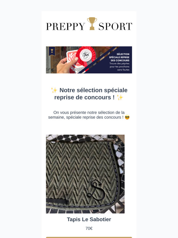Sélection spéciale reprise des concours ! 🏆