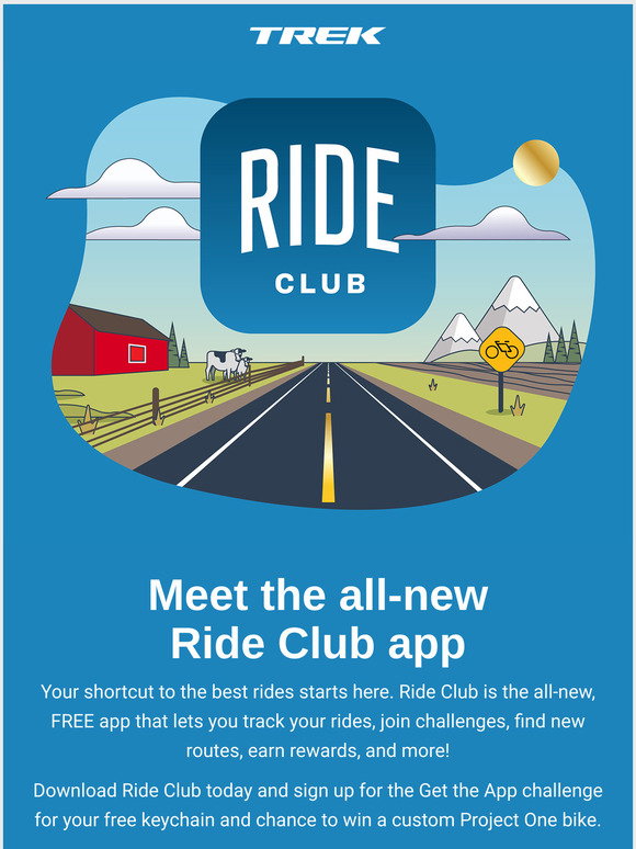 Trek Ride Club Trek Bicycle: Just dropped: The all-new Ride Club app 📲 | Milled