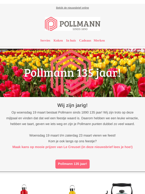 Pollmann 135 jaar!