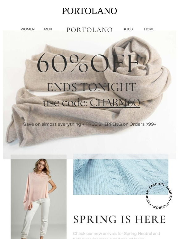 ENDS TONIGHT! 60% OFF