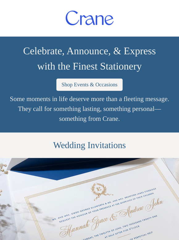 Mark Every Milestone with Timeless Stationery