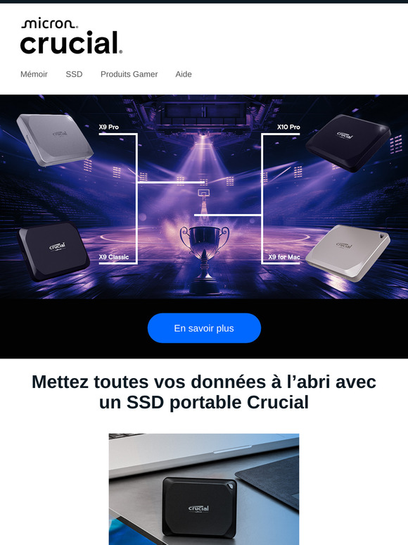 Protégez vos fichiers grâce à un stockage portable