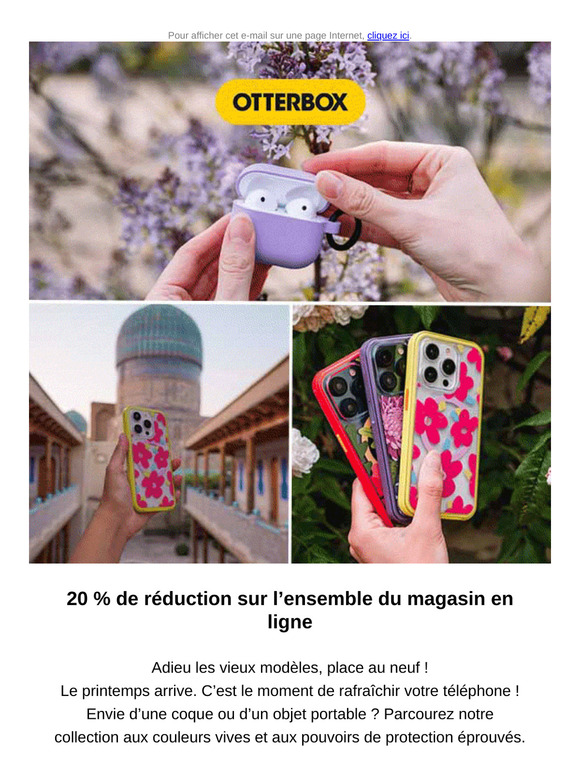 Ne manquez pas les soldes de printemps !