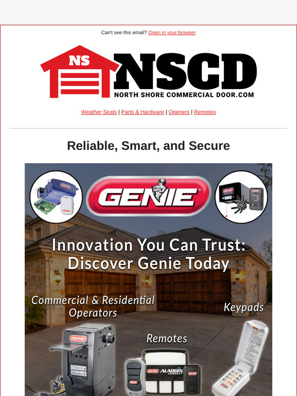 Garage Door Trouble? Genie Has the Fix ⚒️