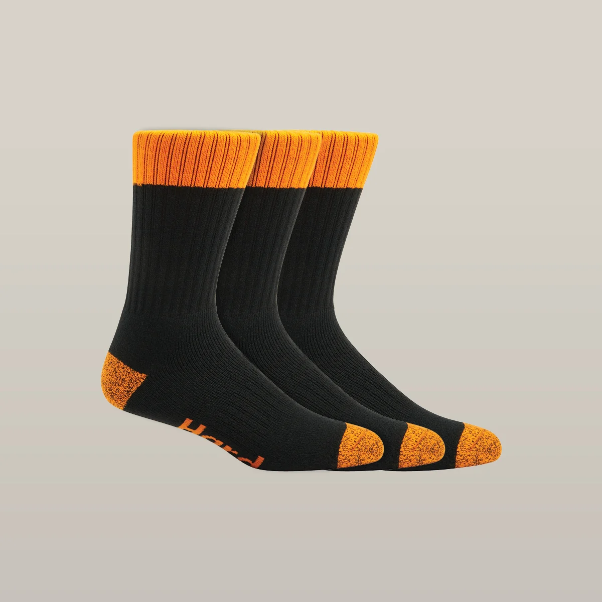 Image of CORE HI VIS WORK CREW SOCK - 3 PACK