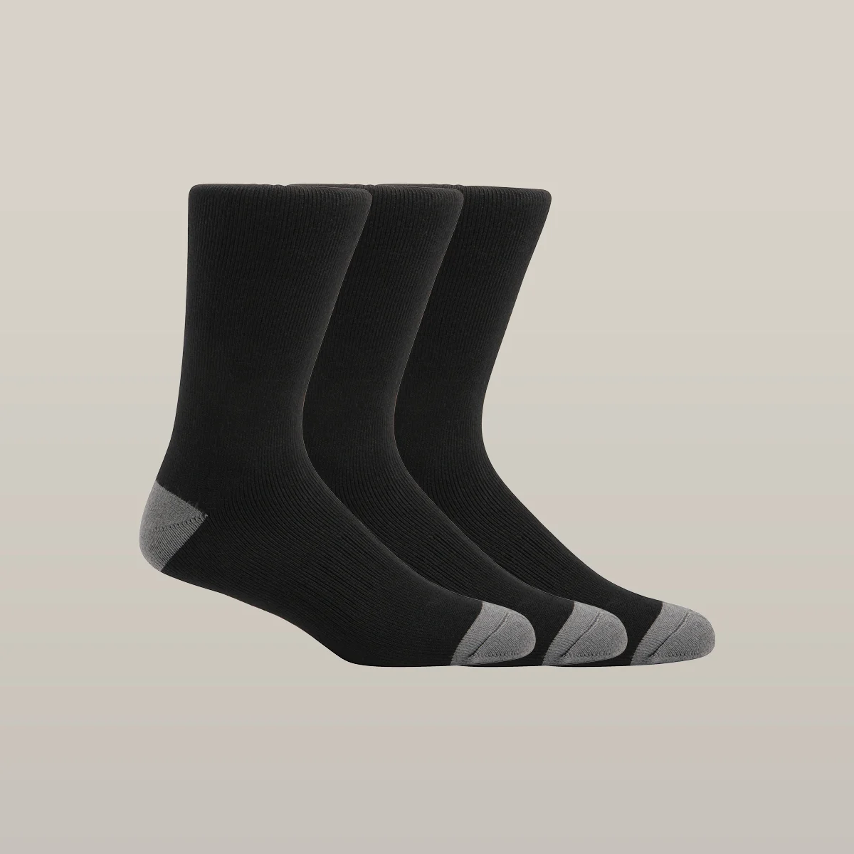 Image of CORE BAMBOO RICH PADDED CREW SOCK 3 PACK