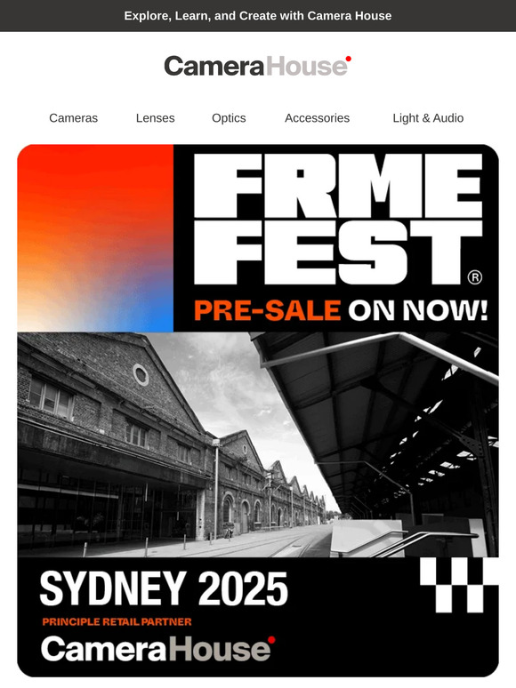 🎥 FRMEFEST Pre-Sale access just for you | Be the first to secure tickets! 🎟️