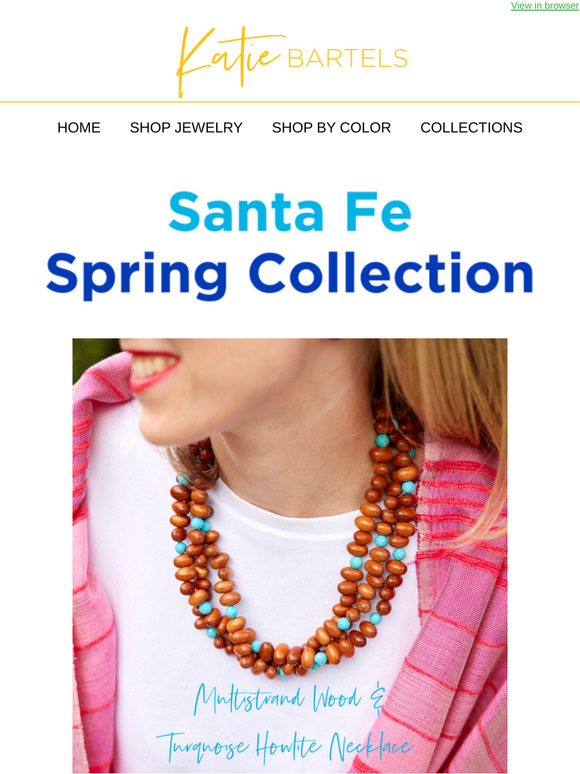 New for March: Santa Fe Necklaces