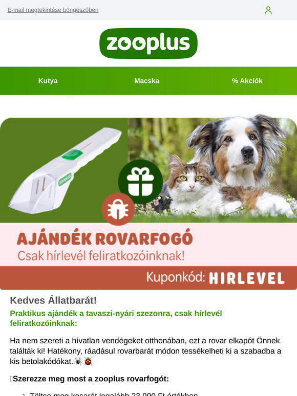 Praktikus ajándék a bogaras szezonra!🪲🎁