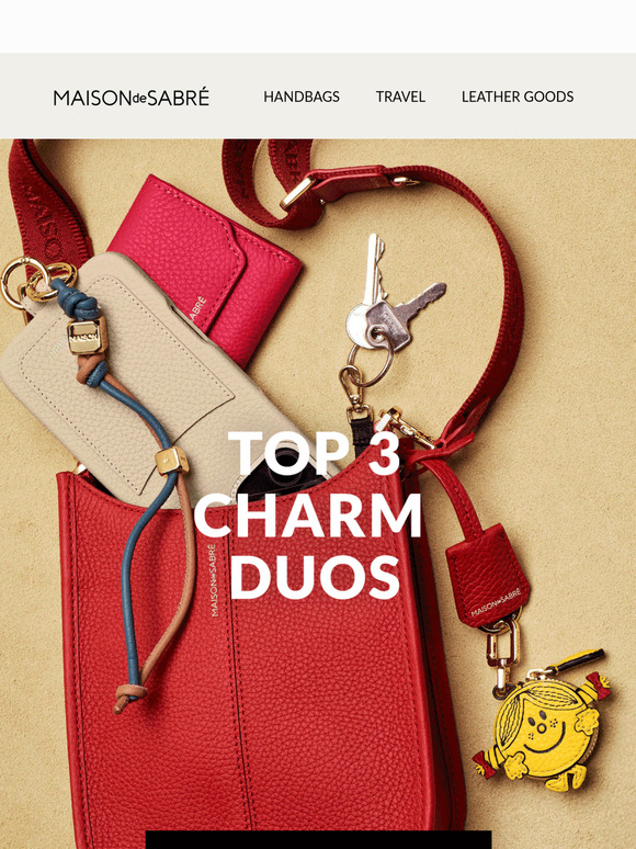 Our 3 Bestselling CHARM Pairs 🍒