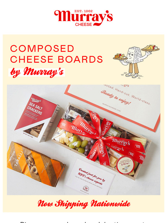​New! Cheese Boards Shipped to Your Door