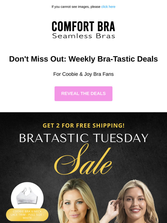 Weekly Alert 🛎️ New Bra-Tastic Deals!