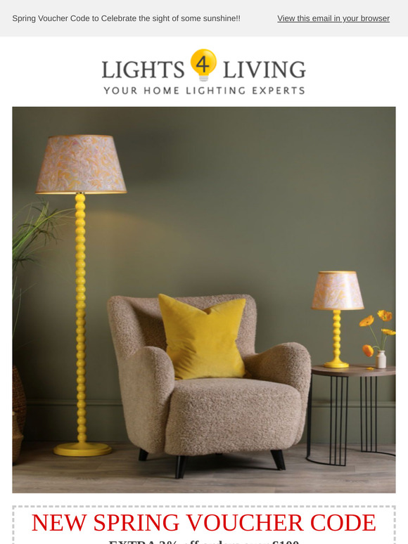 Spring Newsletter Offer!