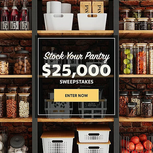 Stock Your Pantry $25,000 Sweepstakes