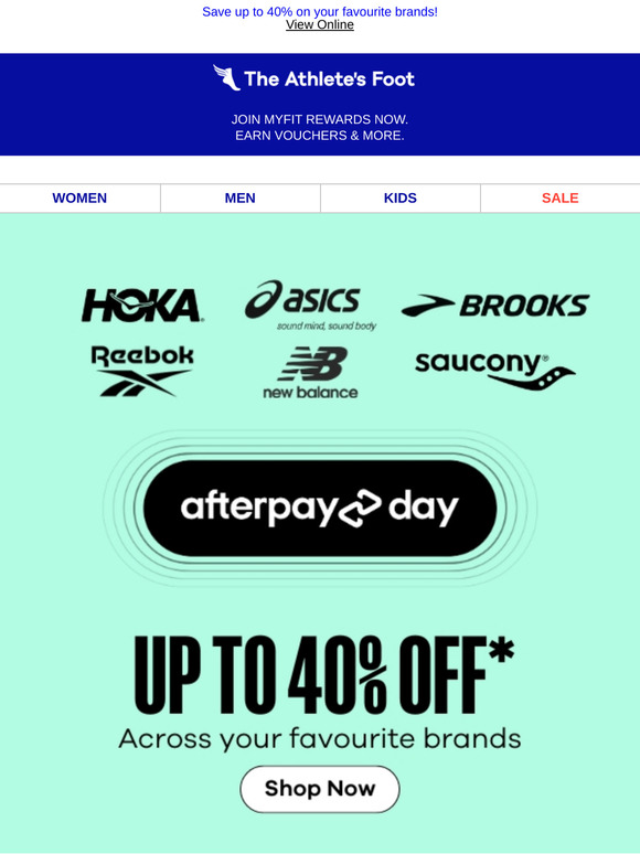 Afterpay Day Sale is here!