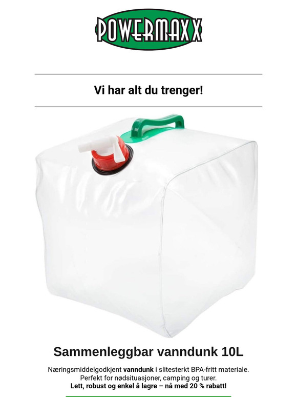 Beredskapsutstyr – har du alt på plass?