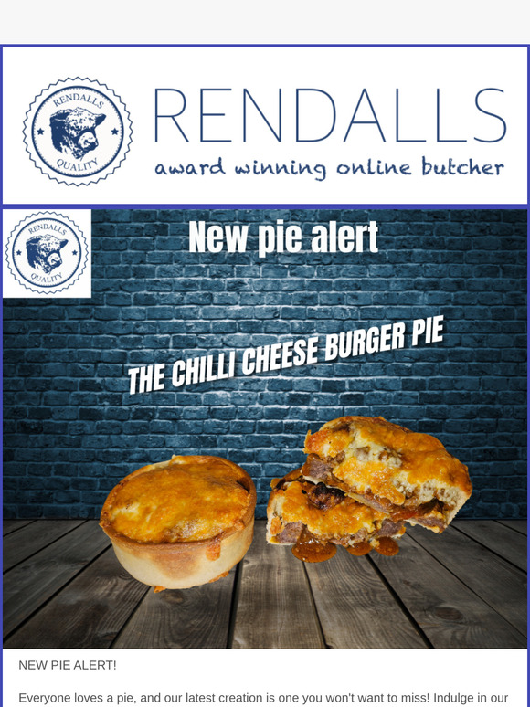 Limited Time: Chilli Cheese Burger Pie 🍔