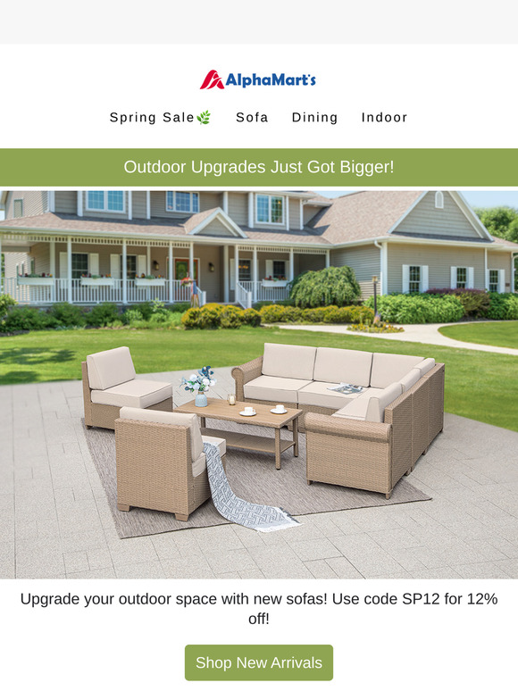 The New Outdoor Sofa You’ve Been Waiting For!😀