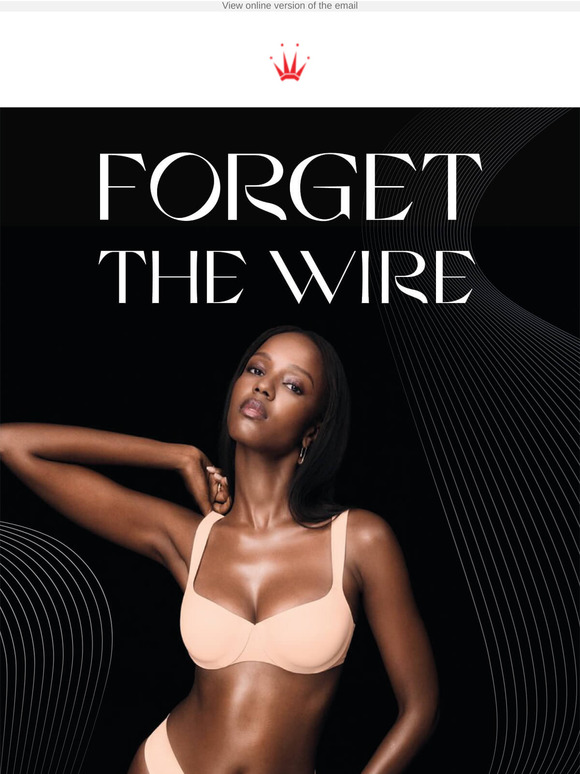 Just dropped: our newest bra with COMFORT WIRE