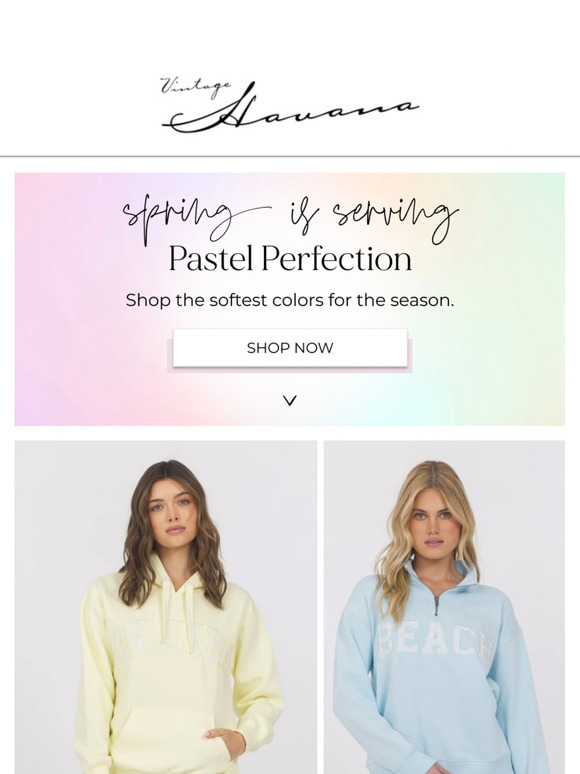 Pastel perfection for your spring fits🌷