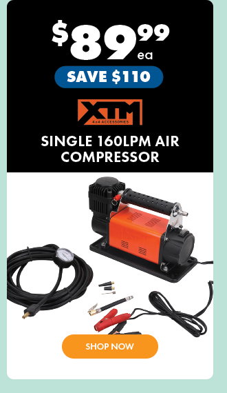 XTM Single 160LPM Air Compressor