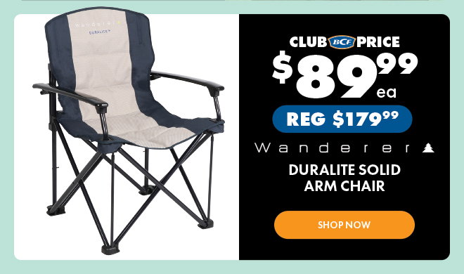 Wanderer Duralite Solid Arm Chair