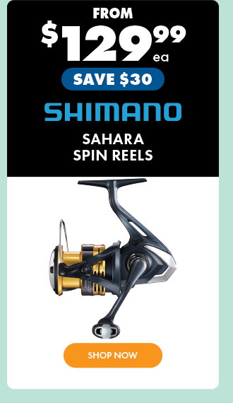 Shimano Sahara Spin Reels